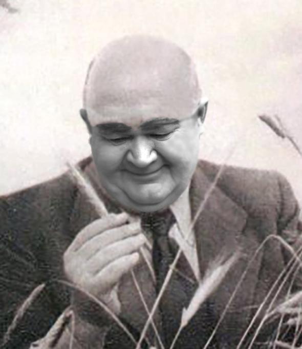 Rákosi Mátyás szerepében - Medve József