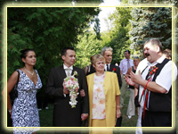 Medve József vőfély leánykikérése.